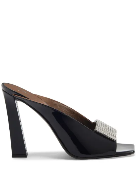 Giuseppe Zanotti 105mm GZ Mya Sparkle sandals Black I400020002