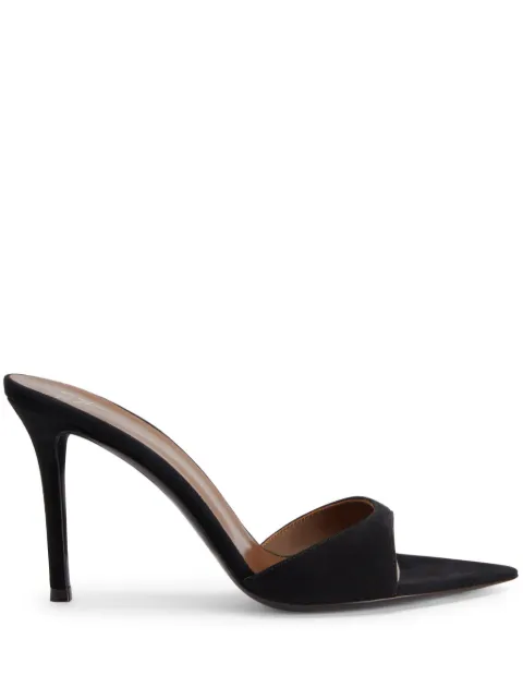 Giuseppe Zanotti 90mm Intriigo mules Black I400007001