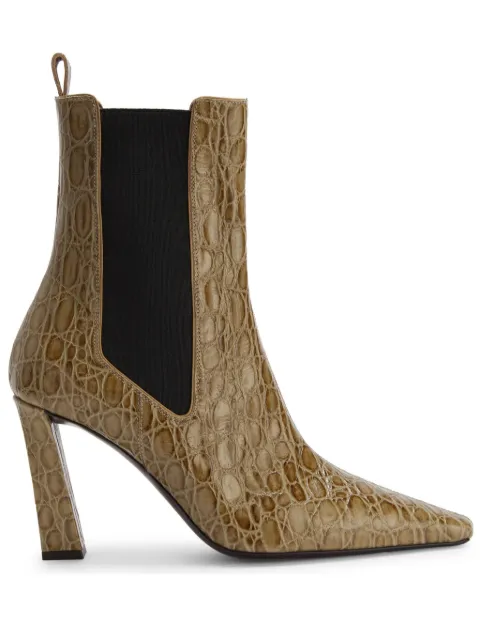 Giuseppe Zanotti 90mm Janiee Beatles chelsea boots Neutrals I470007003