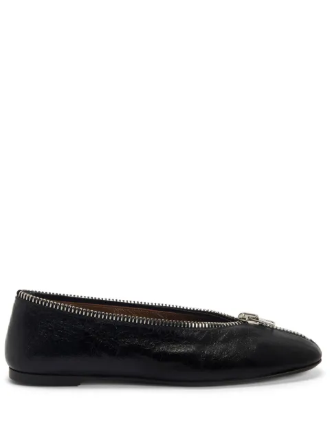 Giuseppe Zanotti Oraine flat ballerina shoes Black I460010001