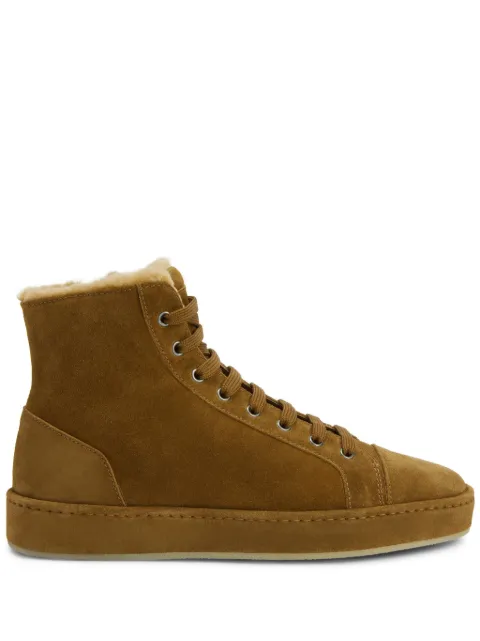 Giuseppe Zanotti GZ-City suede high-top sneakers Brown RU40000001