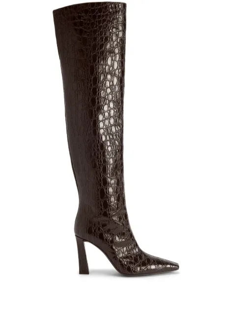 Giuseppe Zanotti 90mm Janiee Plus boots Brown I480003002