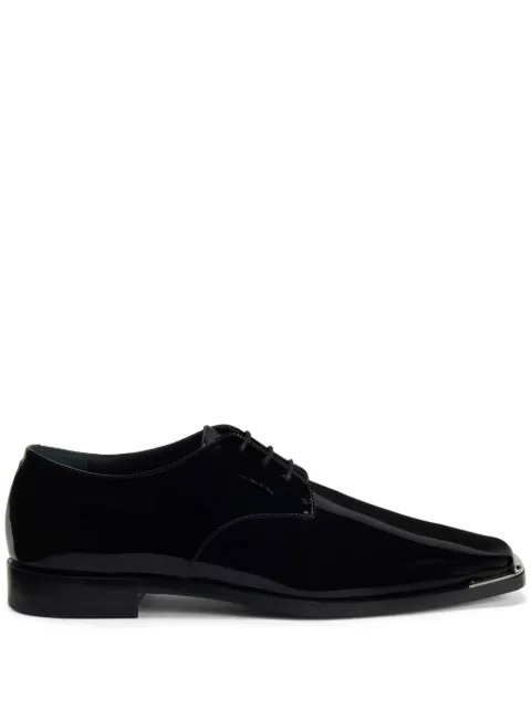 Giuseppe Zanotti Westport patent-leather lace-up shoes Black IU40016002