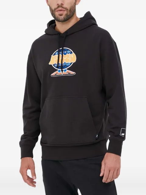 PUMA graphic-print hoodie Black 538027