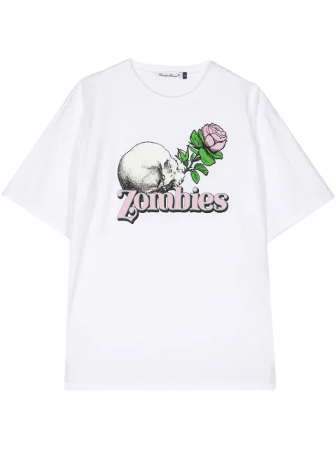 Undercover Zombies graphic-print cotton T-shirt White UC1D3812