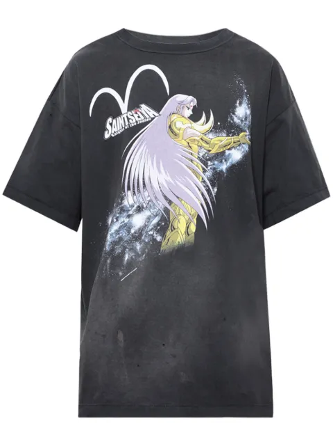 SAINT MXXXXXX MU-print T-shirt Black SMYS80000C27