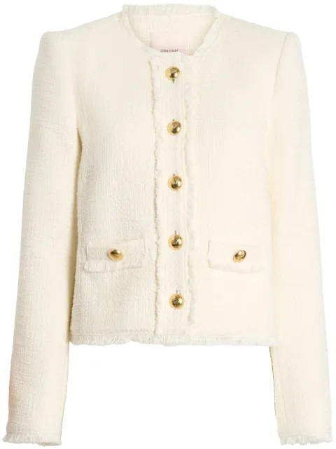 Cinq A Sept Christie blouclé jacket White ZJ744114Z