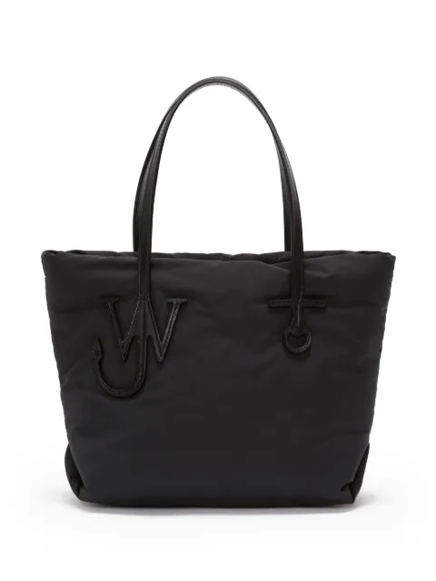 JW Anderson small puffy anchor tote bag Black HB0653FA0382999