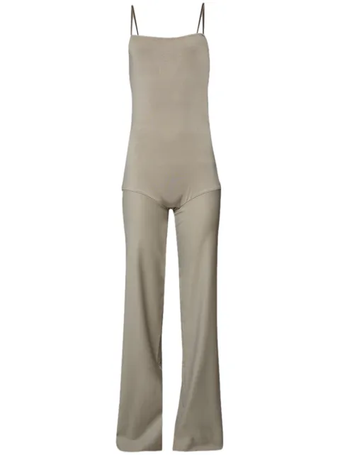 Christopher Esber Talus straight-leg jumpsuit Neutrals 24013481