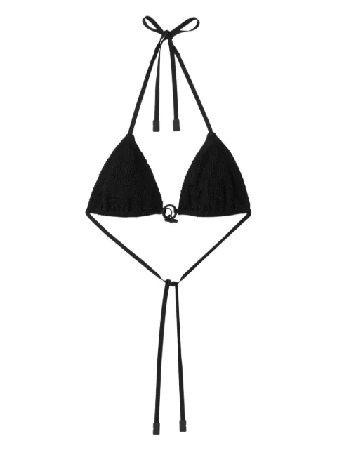 Burberry triangle bikini top Black 8090112