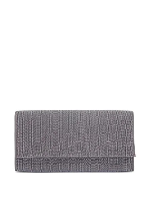 Brunello Cucinelli Precious clutch bag Grey MBMON2560C736