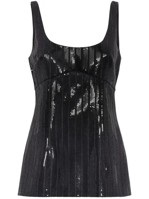 Brunello Cucinelli sequin-embellished blouse Black ME208HS700C007