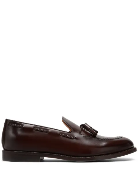 Brunello Cucinelli tassel-detail loafers Brown MZUVRNU713C8033