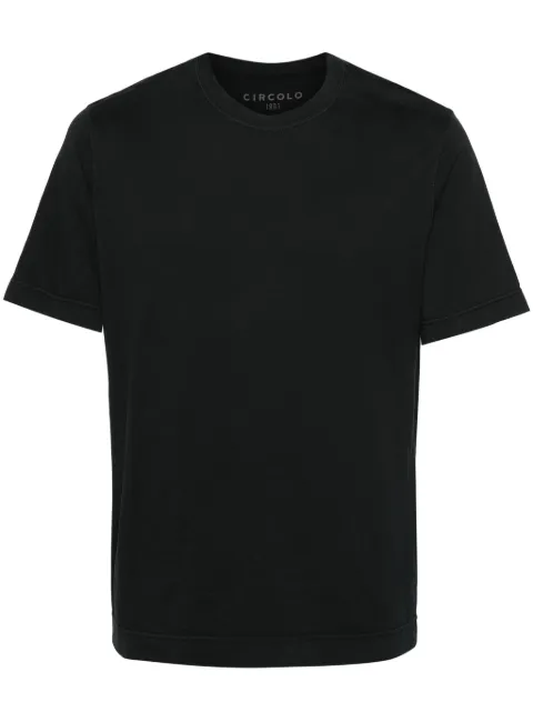 Circolo 1901 short-sleeve cotton T-shirt Black CN4300