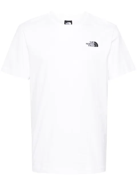 The North Face Redbox-print cotton T-shirt White NF0A87NPFN4