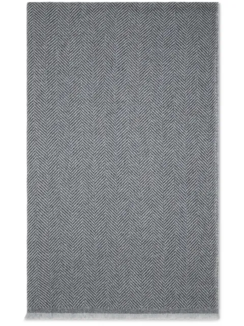 Brunello Cucinelli cashmere scarf Grey MSC685AGC9300