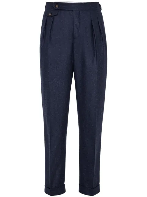 Brunello Cucinelli tailored tapered trousers Blue M038PM5030C532