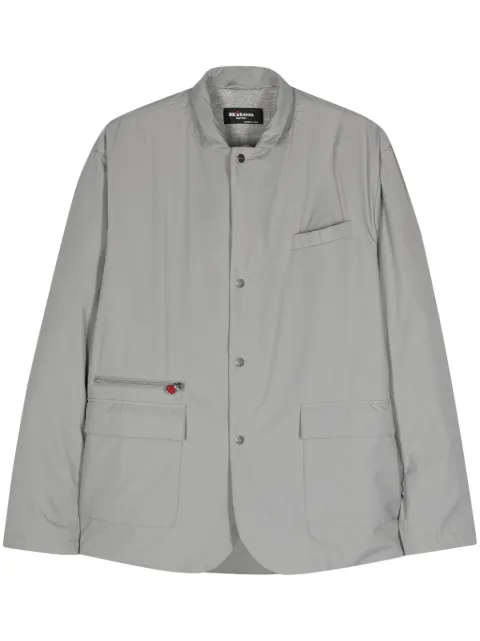 Kiton lightweight zip-up jacket Grey UW1733V0834C0300F