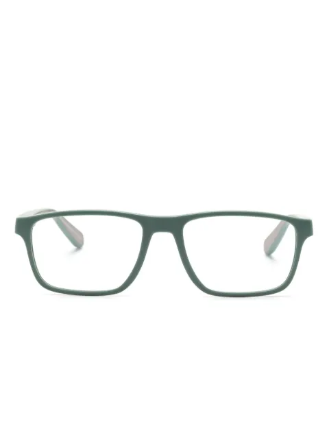 Emporio Armani rectangle-frame glasses Green EA3233
