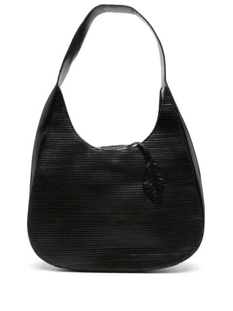 Romeo Gigli Pre-Owned 1990s leather shoulder bag Black ROGI600NF