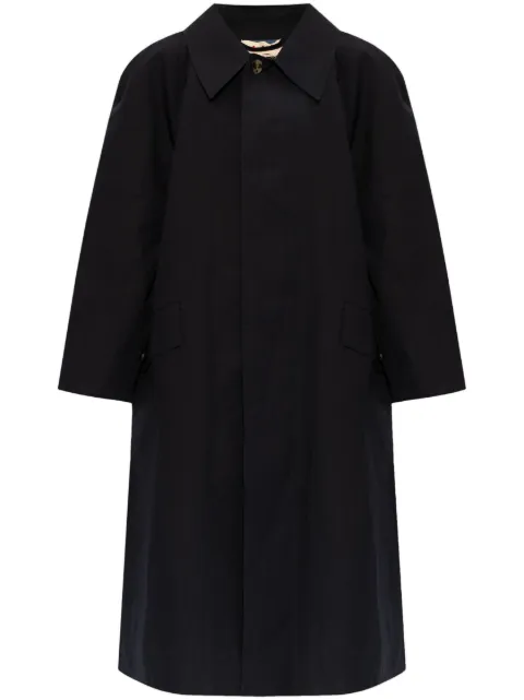 Marni single-breasted cotton coat Black SPMA0225S0UTC339