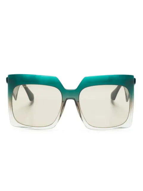 ETRO oversize square-frame sunglasses Green ETRO0002S