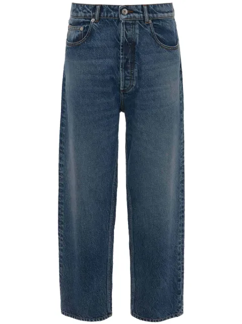 JW Anderson cropped straight-leg denim trousers Blue DT0094PG1619844