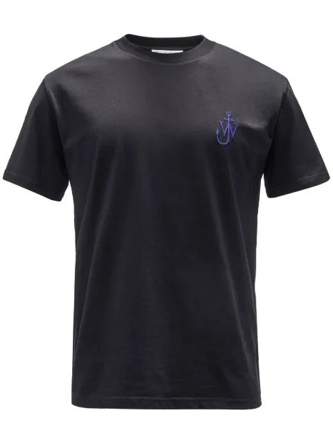 JW Anderson grafhic-print organic cotton T-shirt Black JT0241PG1387999
