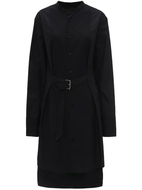 JW Anderson belted cotton dress Black DR0451PG1090999