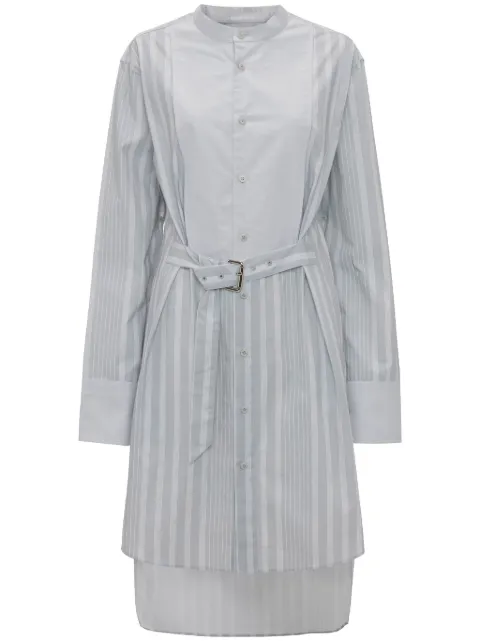 JW Anderson belted tuxedo shirtdress Grey DR0451PG1575906