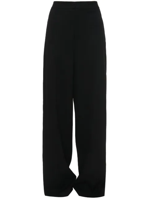 JW Anderson wide-leg mid-rise trousers Black TR0376PG0011999