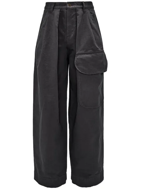 JW Anderson organic cotton loose fit trousers Grey TR0366PG1577