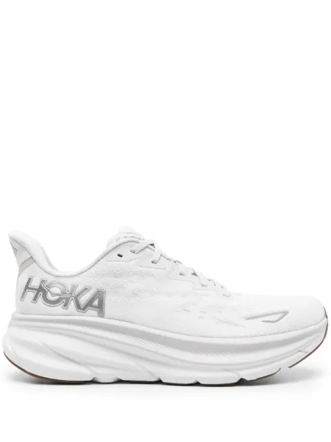 HOKA Clifton 9 lace-up sneakers White HK1127895