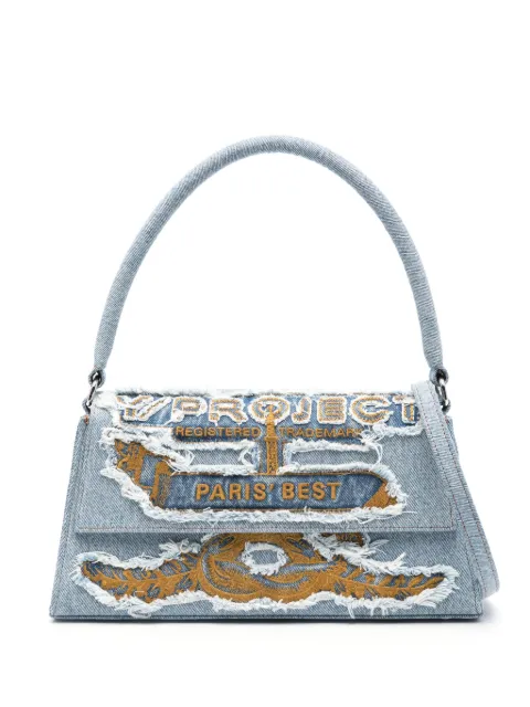 Y/Project Paris' Best denim shoulder bag Blue 620BA003