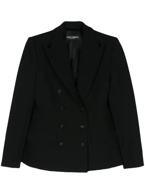 Dolce & Gabbana double-breasted blazer Black F29ZSTFUBF1