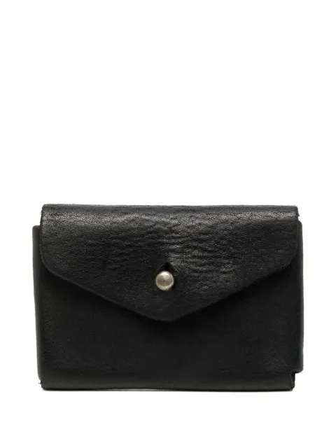 Guidi EN01 leather cardholder Black EN01BLKT