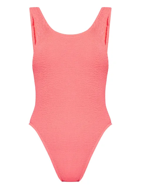 Bond-eye Maxam crinkled swimsuit Pink BOUND001R