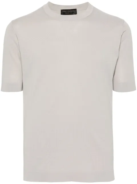 Dell'oglio crew-neck cotton T-shirt Grey TS0MCCR14R