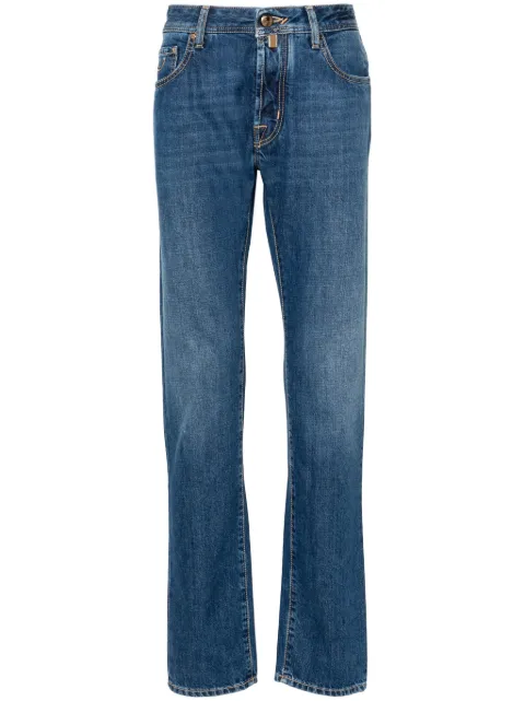 Jacob Cohën Bard mid-rise slim-cut jeans Blue UQM0432T600A