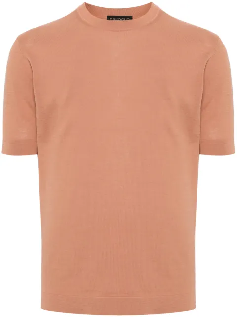 Dell'oglio crew-neck cotton T-shirt Pink TS0MCCR14R