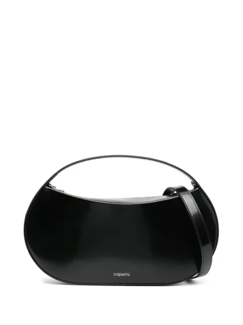 Coperni Sound Swipe leather tote bag Black COPBA72493