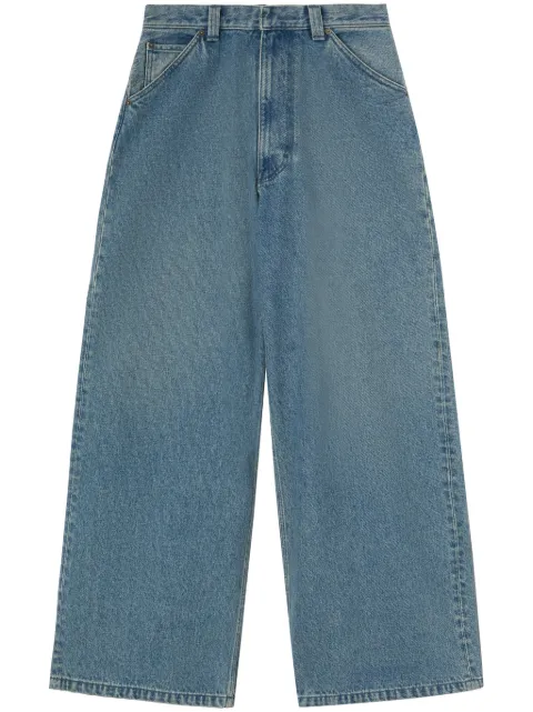 AMBUSH wide-leg jeans Blue BWYB004F24DEN0024000