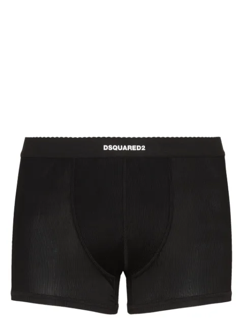 DSQUARED2 logo-waistband boxers Black D9LC65580ISA01