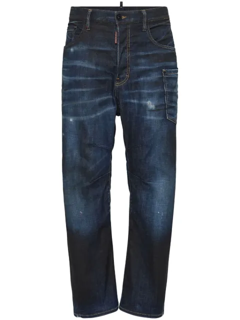 DSQUARED2 mid-rise straight-leg jeans Blue S71LB1472S30342