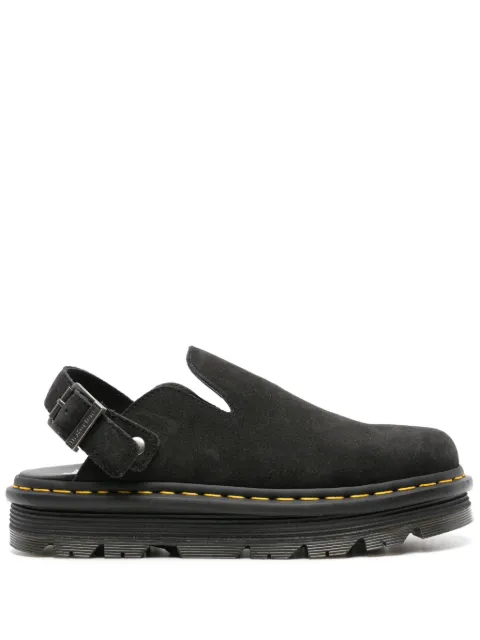 Dr. Martens Zebzag suede mules Black 31657001