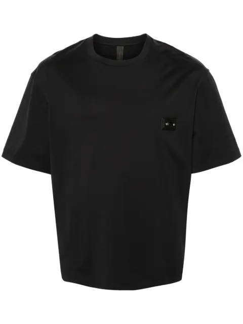 Neil Barrett piercing-patch cotton T-shirt Black MY70144AY518