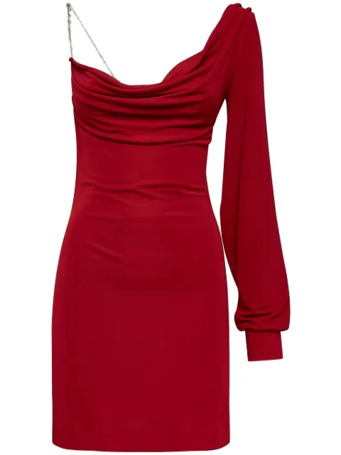 DSQUARED2 one-sleeve mini dress Red S75CV0804S24588