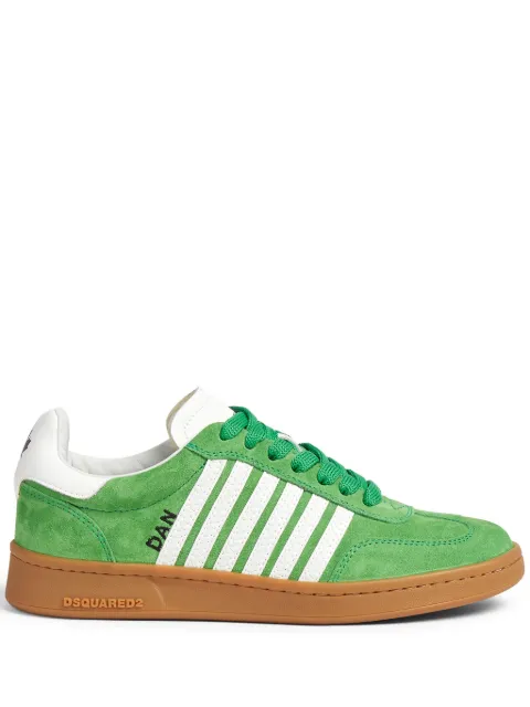 DSQUARED2 Boxer low-top sneakers Green SNM036414170001