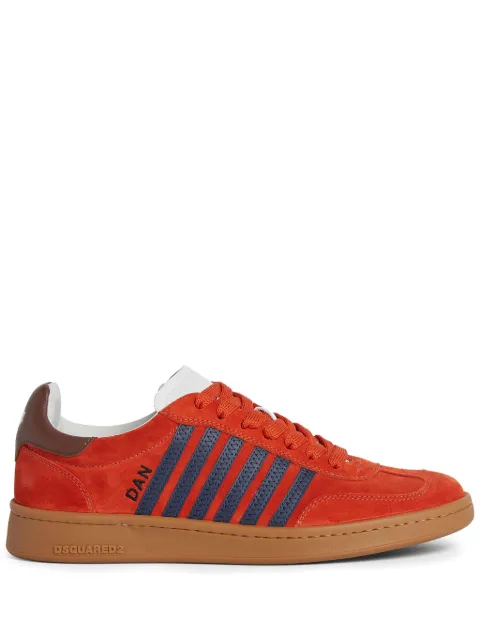 DSQUARED2 Boxer low-top sneakers Red SNM036414170001