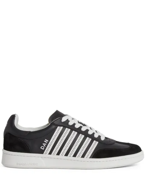 DSQUARED2 Boxer low-top sneakers Black SNM036401504118
